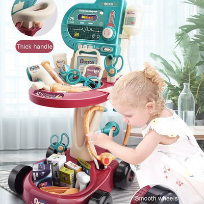 29 In 1 Play House Toy Set Simulation Doctor Cart - Pretend Play Toys by buy2fix | Online Shopping UK | buy2fix