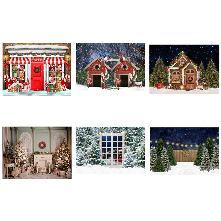 2.1 X 1.5m Holiday Party Photography Backdrop Christmas Decoration Hanging Cloth, Style: SD-781 - Other by buy2fix | Online Shopping UK | buy2fix