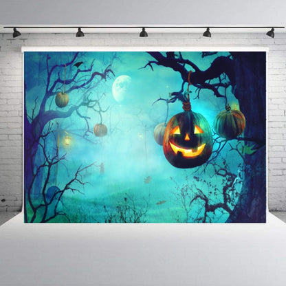 1.25x0.8m Holiday Party Photography Background Halloween Decoration Hanging Cloth, Style: WS-154 - Cartoon by buy2fix | Online Shopping UK | buy2fix