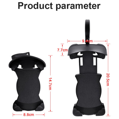 Motorcycle Sunshade Rainproof Mobile Phone Holder, Shape: Charging Handlebar Holder 5V-2A - Holder by buy2fix | Online Shopping UK | buy2fix