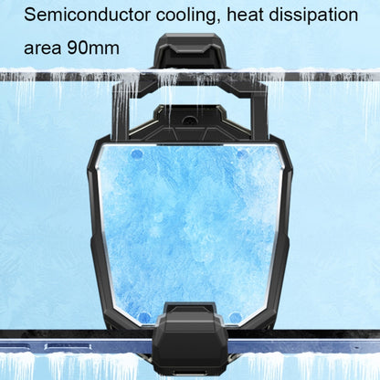 X20 Semiconductor Mobile Phone Radiator LED Light Mini Phone Cooling Fan, Color: Electroplated Mineral-color - Cooling Fan Radiator by buy2fix | Online Shopping UK | buy2fix