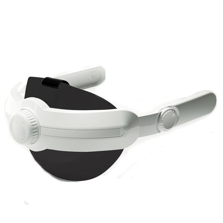 For Oculus/Meta Quest 3 VR  iplay Head Strap Reduce Pressure Adjustable Headband(White) - VR Accessories by iplay | Online Shopping UK | buy2fix