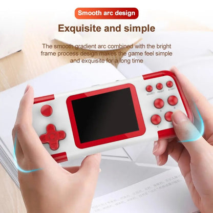 A12 3.0-inch HD Colorful Screen Retro Handheld Game Console with 666 Built-in Games, Model: Single Blue Red - Pocket Console by buy2fix | Online Shopping UK | buy2fix