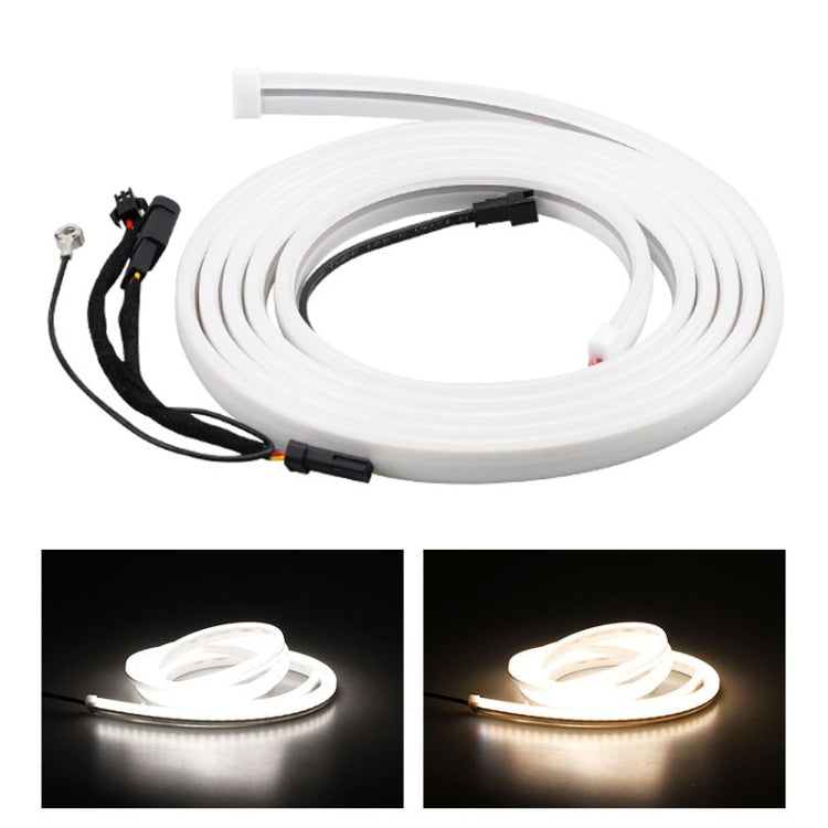 For Tesla Front Trunk LED Ambient Light Strip, Size: For 18-20 Model X(White Light) - Atmosphere lights by buy2fix | Online Shopping UK | buy2fix