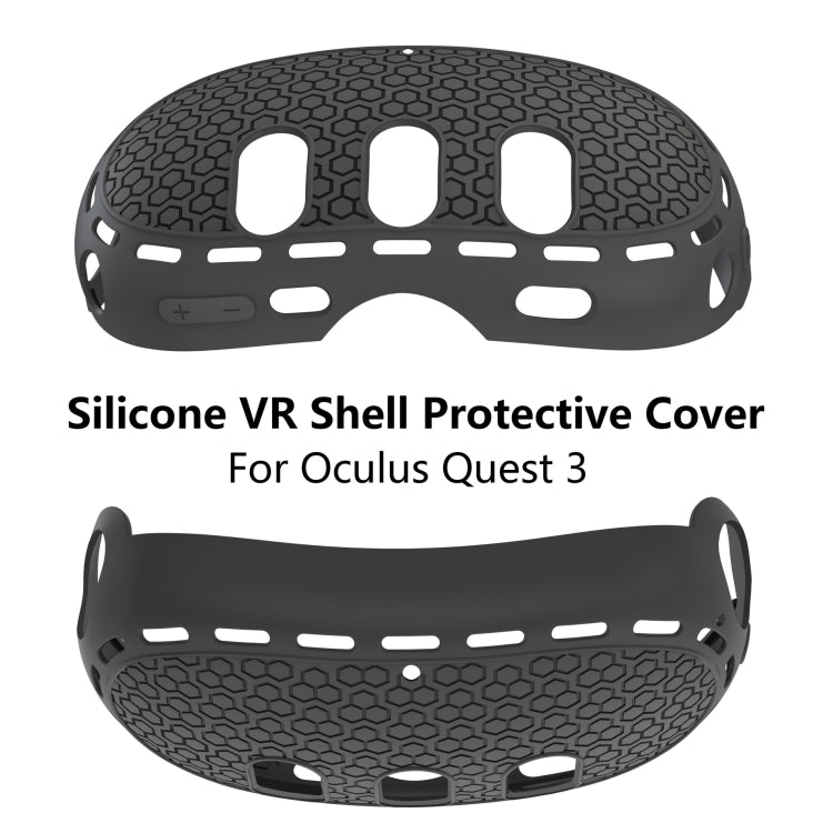 For Meta Quest 3 VR Host Silicone Protective Case Smart Device Accessories(White) - VR Accessories by buy2fix | Online Shopping UK | buy2fix
