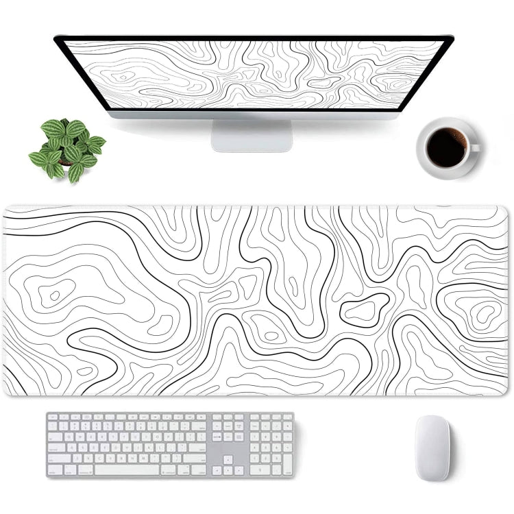 Large Abstract Mouse Pad Gamer Office Computer Desk Mat, Size: 400 x 900 x 2mm(Abstract Fluid 23) - Mouse Pads by buy2fix | Online Shopping UK | buy2fix