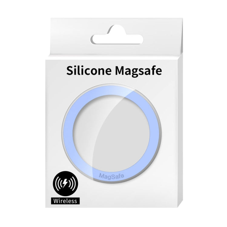 AhaStyle WG132 Ultra-Thin Magnetic Pads For Cell Phones Magsafe Wireless Charger Magnet Stickers(White) - Others Accessories by AhaStyle | Online Shopping UK | buy2fix