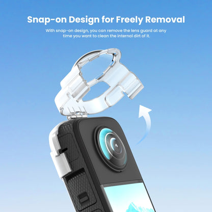 For Insta360 X3 AMagisn Protective Camera Accessories Lens Guard+Case - Case & Bags by aMagisn | Online Shopping UK | buy2fix