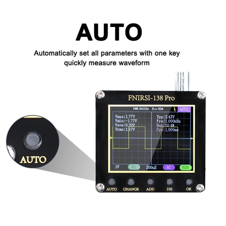 FNIRSI Handheld Small Teaching Maintenance Digital Oscilloscope, Specification: Standard Without Battery - Other Tester Tool by FNIRSI | Online Shopping UK | buy2fix