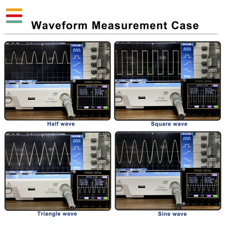 FNIRSI Handheld Small Teaching Maintenance Digital Oscilloscope, Specification: Standard Without Battery - Other Tester Tool by FNIRSI | Online Shopping UK | buy2fix