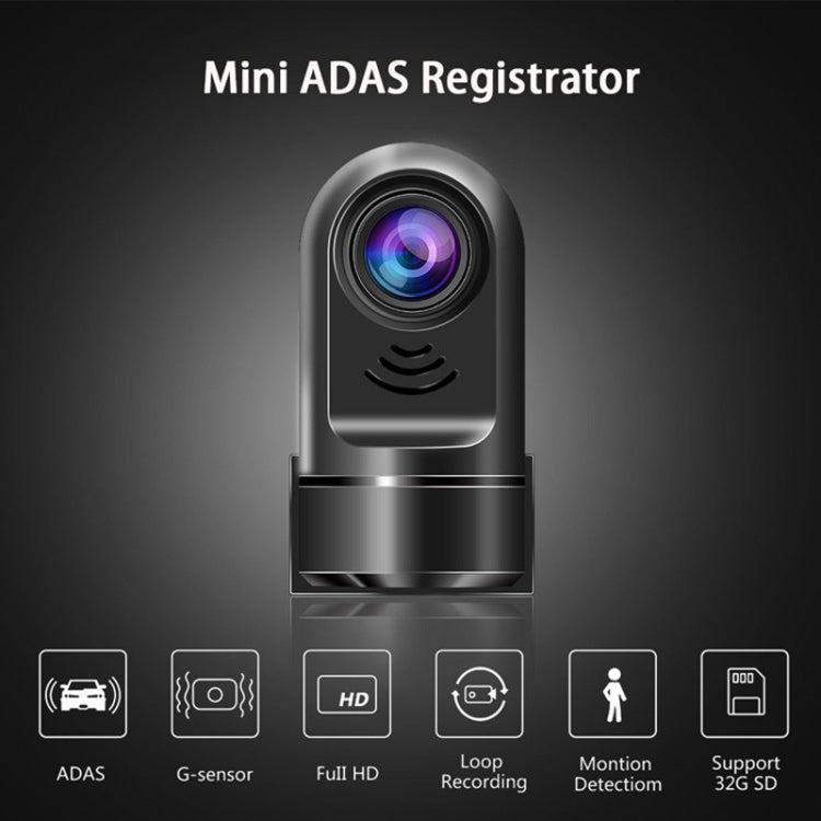 1080P High Definition Android Navigation Car Recorder USB Connection ADAS Driving Alert System Logger, Version: Official Standard - Car DVRs by buy2fix | Online Shopping UK | buy2fix