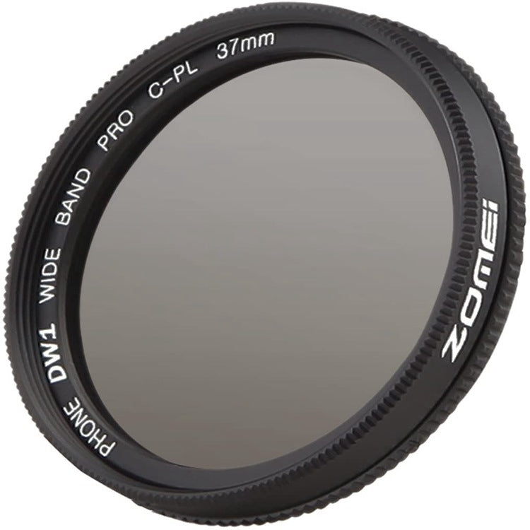 ZOMEI Camera Filter 37MM CPL Polarizer Mobile Phone External Lens(Black) - Others Lens by ZOMEI | Online Shopping UK | buy2fix
