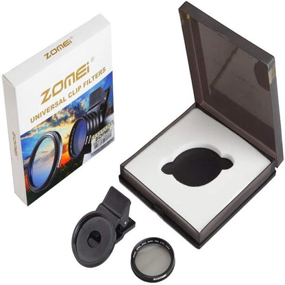 ZOMEI Camera Filter 37MM CPL Polarizer Mobile Phone External Lens(Black) - Others Lens by ZOMEI | Online Shopping UK | buy2fix