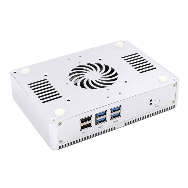 HYSTOU H2 Windows / Linux System Mini PC, Intel Core I3-7167U Dual Core Four Threads up to 2.80GHz, Support mSATA 3.0, 16GB RAM DDR4 + 256GB SSD 500GB HDD (White) - Computer & Networking by HYSTOU | Online Shopping UK | buy2fix