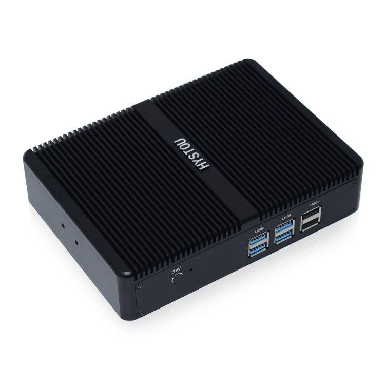 HYSTOU H2 Windows / Linux System Mini PC, Intel Core I5-7267U Dual Core Four Threads up to 3.50GHz, Support mSATA 3.0, 4GB RAM DDR3 + 256GB SSD (Black) - Computer & Networking by HYSTOU | Online Shopping UK | buy2fix