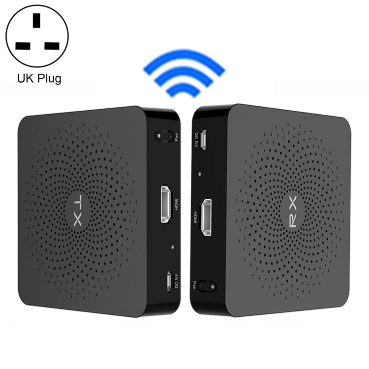 Measy W2H 60GHz 1080P Ultra HD Wireless Transmission Kit, Transmission Distance: 30m, UK Plug - Set Top Box & Accessories by Measy | Online Shopping UK | buy2fix