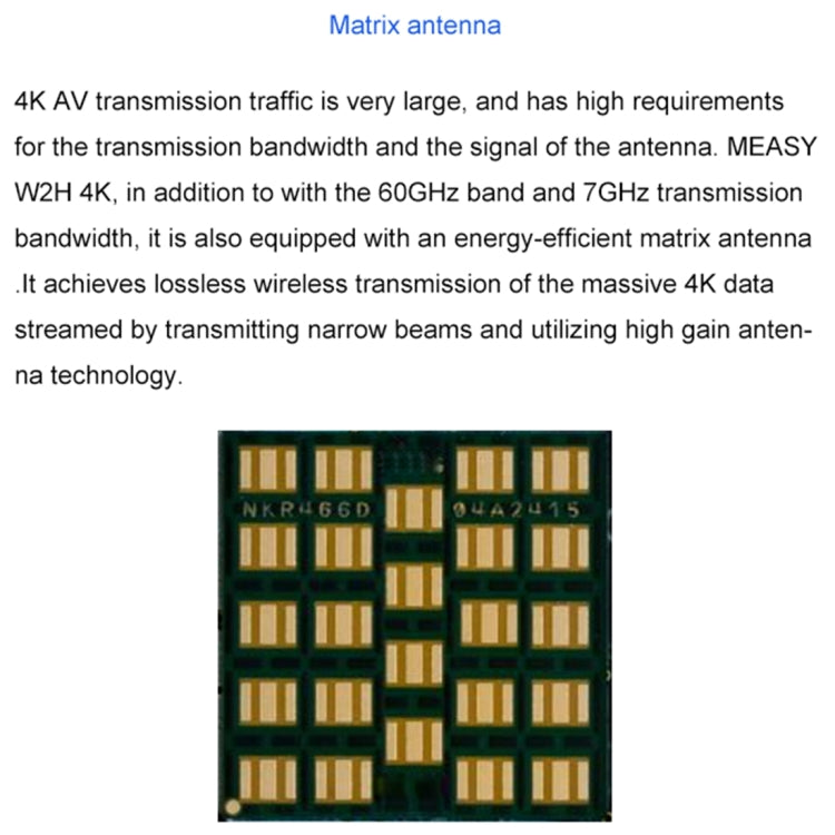 Measy W2H 60GHz 1080P Ultra HD Wireless Transmission Kit, Transmission Distance: 30m, UK Plug - Set Top Box & Accessories by Measy | Online Shopping UK | buy2fix