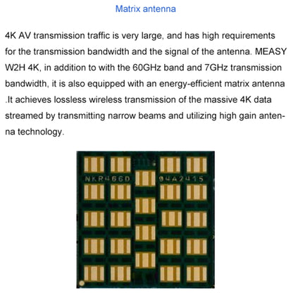 Measy W2H 60GHz 1080P Ultra HD Wireless Transmission Kit, Transmission Distance: 30m, UK Plug - Set Top Box & Accessories by Measy | Online Shopping UK | buy2fix