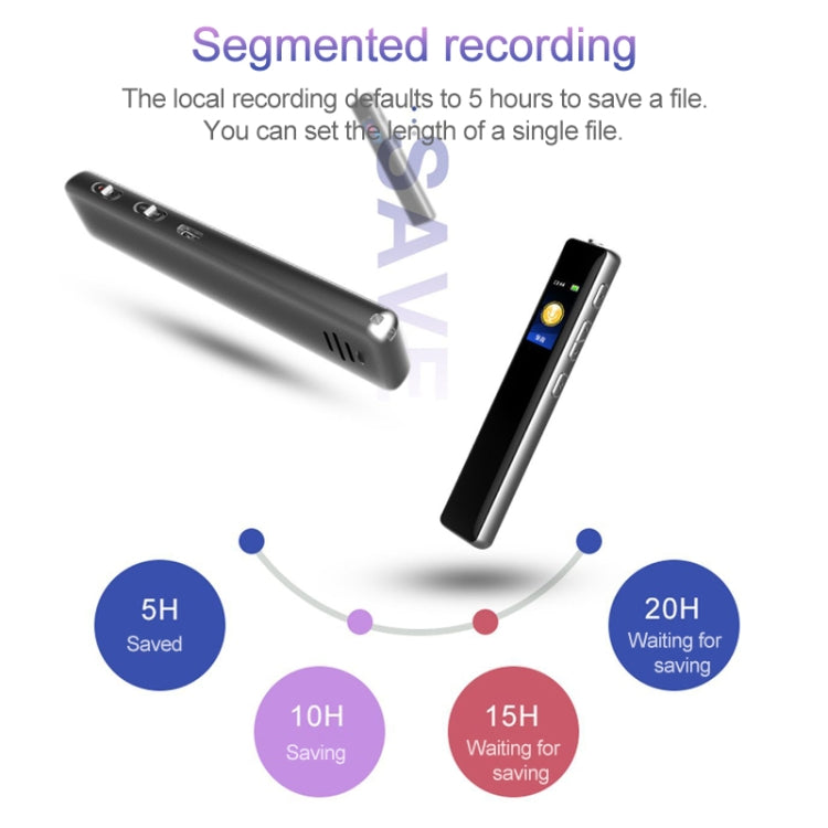 Q33 External Play MP3 Voice Control High Definition Noise Reduction Recording Pen, 4G, Support Password Protection & One-touch Recording - Consumer Electronics by buy2fix | Online Shopping UK | buy2fix