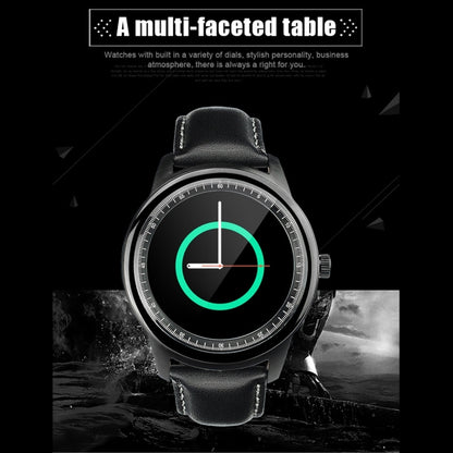 DOMINO DM365 1.33 inch On-cell IPS Full View Capacitive Touch Screen MTK2502A-ARM7 Bluetooth 4.0 Smart Watch Phone, Support Facebook / Whatsapp / Raise to Bright Screen / Flip Hand to Switch Interface ... tor / Anti-lost / Remote Camera, 128MB+64MB(Black) - Smart Wear by DOMINO | Online Shopping UK | buy2fix