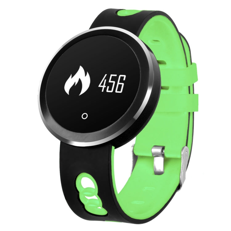 Q7 0.95 inch HD OLED Screen Display Bluetooth Smart Bracelet, IP68 Waterproof, Support Pedometer / Sedentary Reminder / Heart Rate Monitor / Sleep Monitor, Compatible with Android and iOS Phones(Green) - Smart Wear by buy2fix | Online Shopping UK | buy2fix