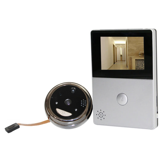 MA5 2.8 inch OLED Display Screen 1.0MP Security Camera Smart WiFi Video Doorbell, Support TF Card (32GB Max) - Security by buy2fix | Online Shopping UK | buy2fix