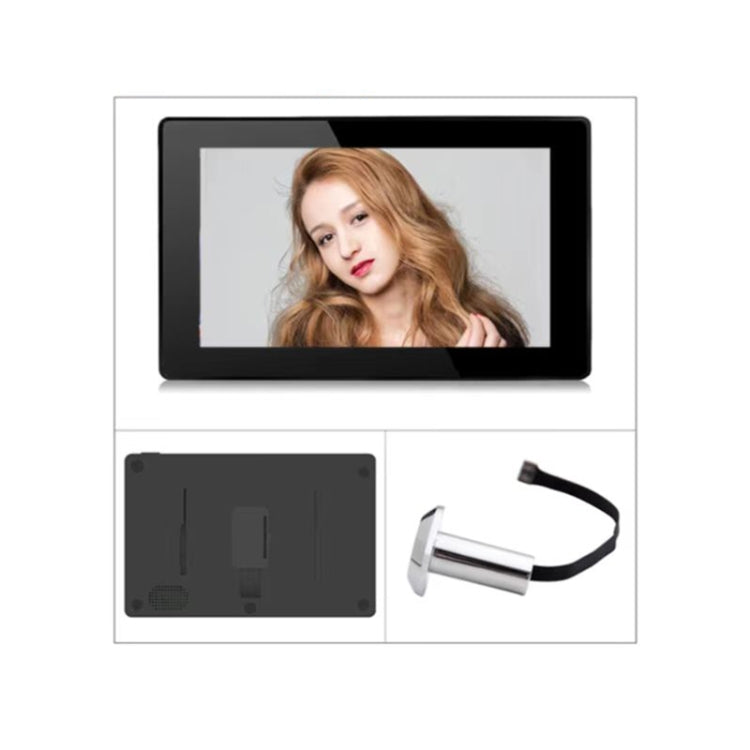 X1 4.3 inch Screen IP55 Waterproof Digital Door Viewer - Security by buy2fix | Online Shopping UK | buy2fix