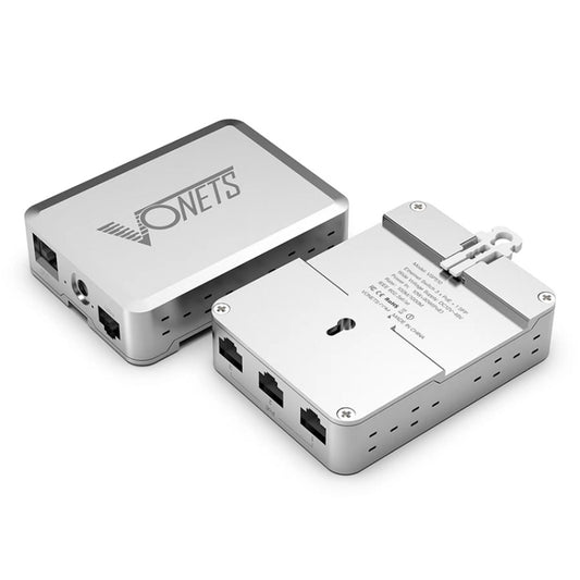 VONETS VSP510 5 Ports Ethernet Gigabit Switch with DC Adapter + Rail Fixing Buckle + SFP Optical Module Set - Switch by VONETS | Online Shopping UK | buy2fix
