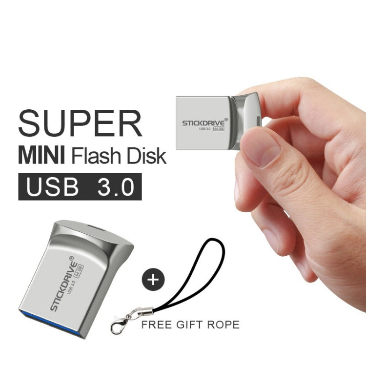 STICKDRIVE 64GB USB 3.0 High Speed Creative Metal U Disk - USB Flash Drives by STICKDRIVE | Online Shopping UK | buy2fix